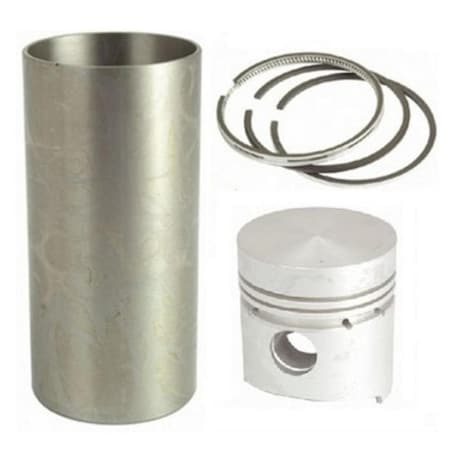 Aic Replacement Parts 76mm Piston Kit w/ Liner Sleeve & Ring Set Fits Kubota Z751 Engine 15221-21110-LINERKIT